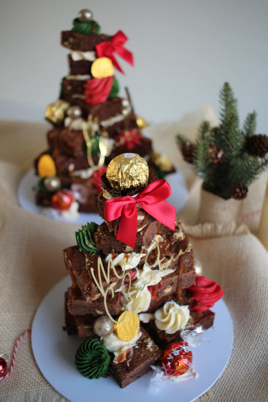 Christmas Brownie Stack (serves 10-12)